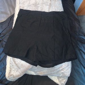 Black shorts